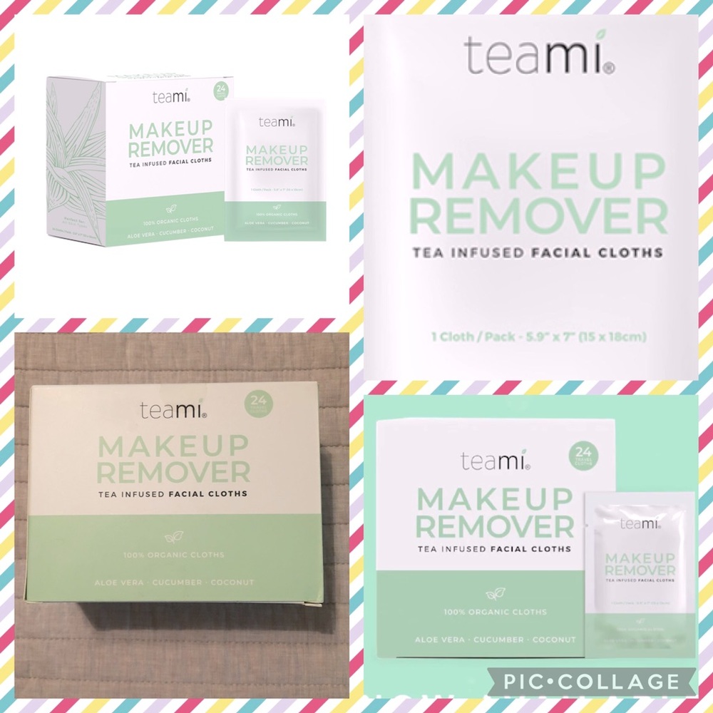 Teami Make Up Remover Tea Infused Cloths 24 NIB - Picture 1 of 15